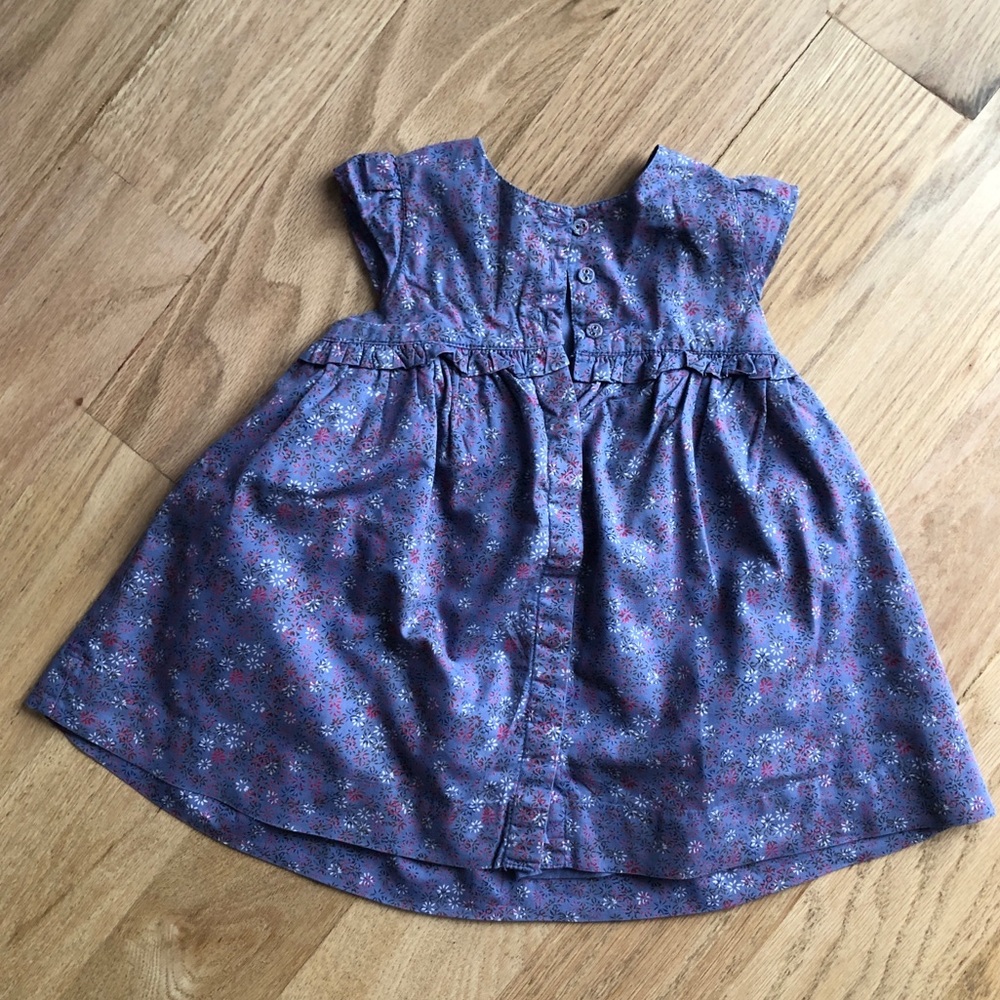 French (DPAM) Blue floral dress